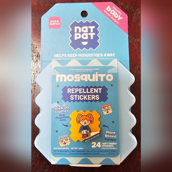 NATPAT | Other | New Natpat Baby Mosquito Repellent Stickers | Poshmark